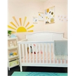 Pemberly Row Set of 2 4-in-1 Convertible Crib & Full Bed Conversion Kit in White