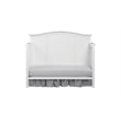 Pemberly Row Set of 2 4-in-1 Convertible Crib & Full Bed Conversion Kit in White