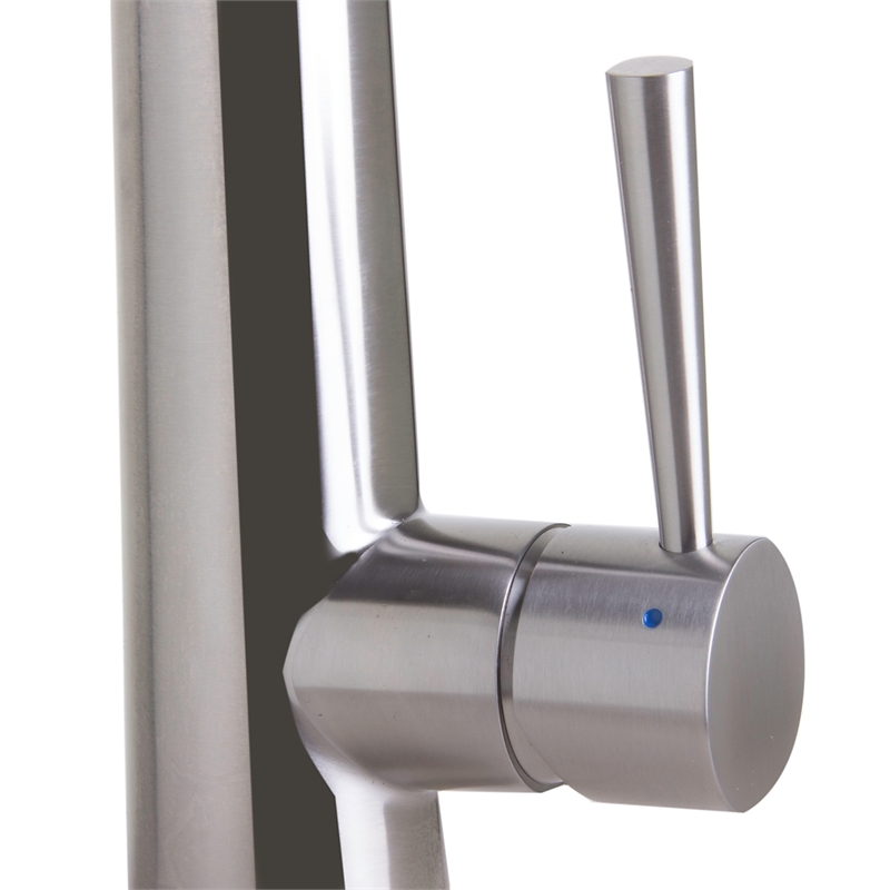 Pemberly Row Solid Stainless Steel Commercial Spring Kitchen Faucet