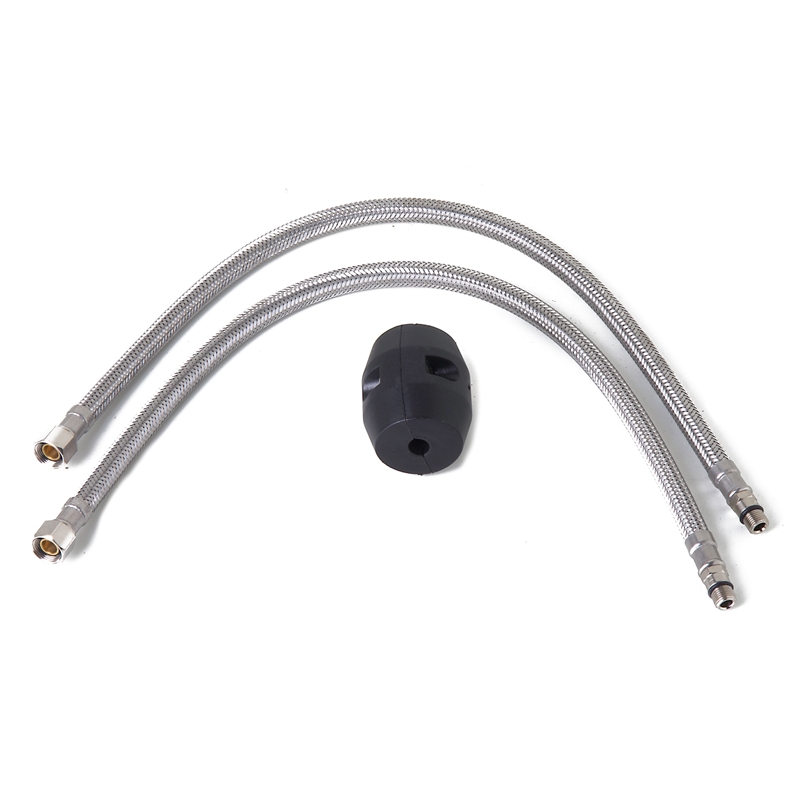 Pemberly Row Solid Stainless Steel Commercial Spring Kitchen Faucet