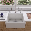 Pemberly Row Brushed Nickel Gooseneck Pull Down Kitchen Faucet