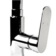 Pemberly Row Polished Chrome Gooseneck Pull Down Kitchen Faucet
