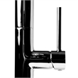 Pemberly Row Polished Chrome Commercial Spring Kitchen Faucet