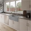 Pemberly Row Gray Matte Smooth Apron 36