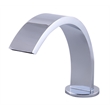 Pemberly Row Polished Chrome Modern Widespread Bathroom Faucet