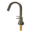 Pemberly Row Brushed Nickel Two-Handle 4'' Centerset Bathroom Faucet