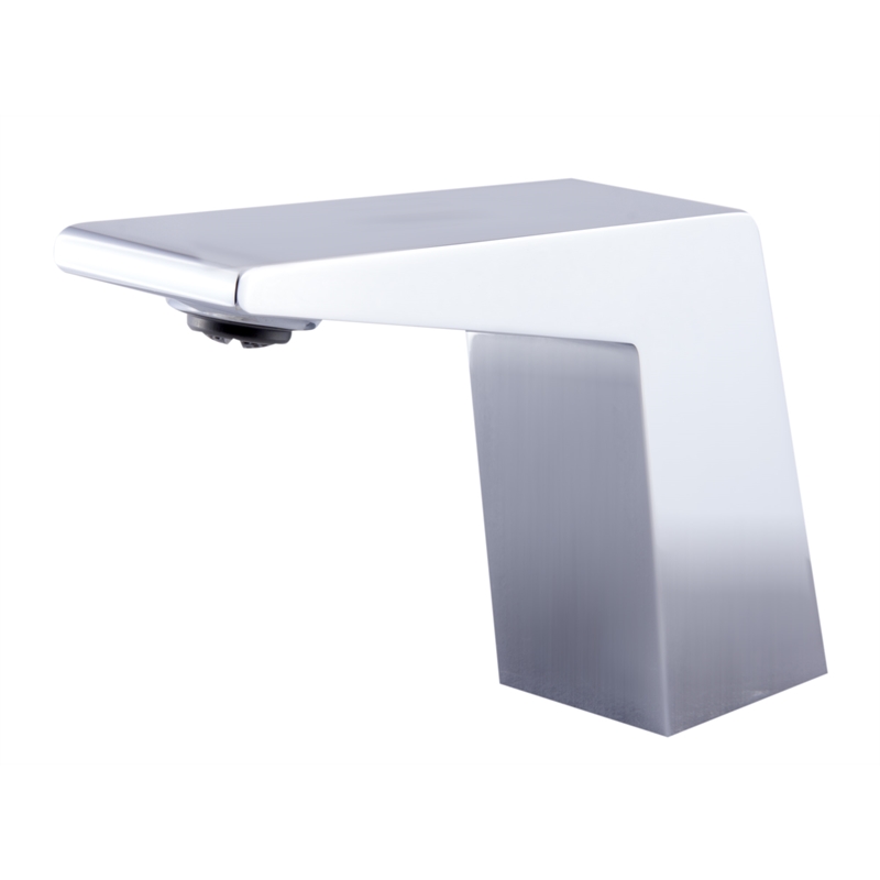 Pemberly Row Polished Chrome Modern Widespread Bathroom Faucet