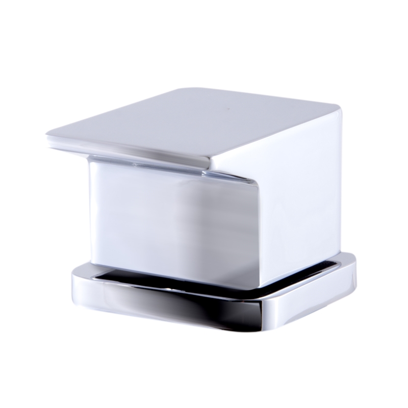 Pemberly Row Polished Chrome Modern Widespread Bathroom Faucet