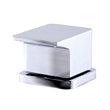 Pemberly Row Polished Chrome Modern Widespread Bathroom Faucet