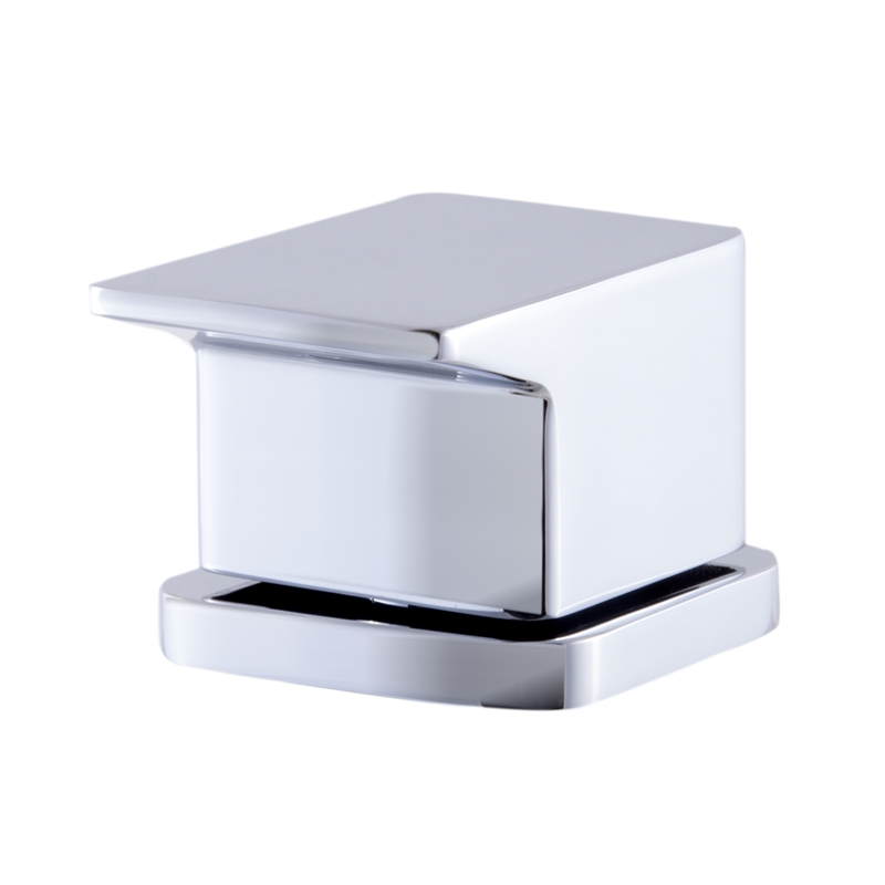 Pemberly Row Polished Chrome Modern Widespread Bathroom Faucet