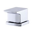 Pemberly Row Polished Chrome Modern Widespread Bathroom Faucet