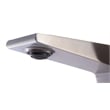 Pemberly Row Brushed Nickel Single Hole Tall Bathroom Faucet