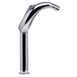Pemberly Row Tall Wave Polished Chrome Single Lever Bathroom Faucet