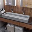 Pemberly Row Tall Polished Chrome Single Lever Bathroom Faucet