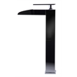 Pemberly Row Polished Chrome Single Hole Tall Waterfall Bathroom Faucet