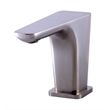 Pemberly Row Brushed Nickel Widespread Modern Bathroom Faucet