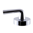Pemberly Row Polished Chrome Widespread Cone Waterfall Bathroom Faucet