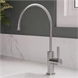 Pemberly Row Solid Brushed Stainless Steel Drinking Water Dispenser