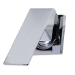 Pemberly Row Polished Chrome Single Lever Wallmount Bathroom Faucet