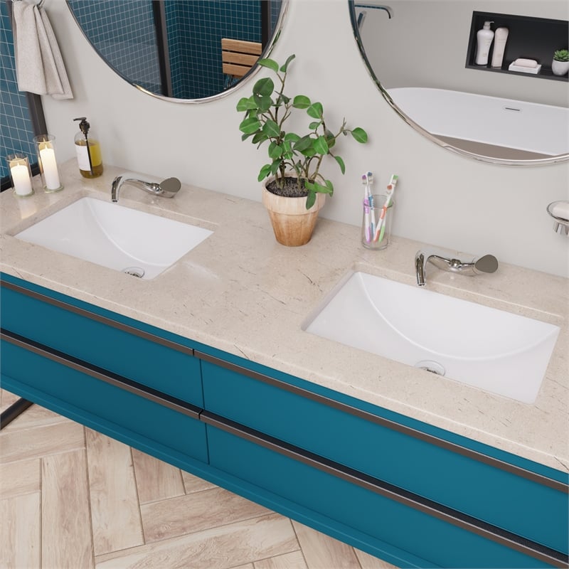 Pemberly Row White Ceramic 22