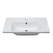 Pemberly Row Contemporary White Ceramic 32