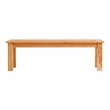 Pemberly Row Teak Outdoor Dining Bench 80