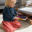 Pemberly Row 2 Piece Fabric Cushioned Reading Chair and Ottoman
