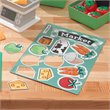 Pemberly Row 34 Piece Wooden Plastic Farmer's Market Play Pack
