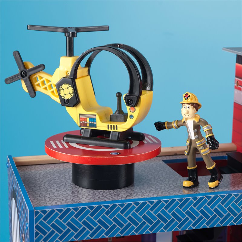 Pemberly Row 24 Piece Wooden Plastic Hometown Heroes Play Set