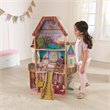 Pemberly Row Modern Wood 13 Piece Princess Belle Enchanted Dollhouse