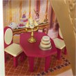 Pemberly Row Modern Wood 13 Piece Princess Belle Enchanted Dollhouse