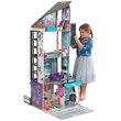 Pemberly Row City Life 26 Piece Wooden Dollhouse with Easy Assembly