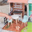 Pemberly Row City Life 26 Piece Wooden Dollhouse with Easy Assembly
