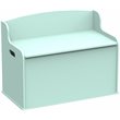 Pemberly Row Contemporary Engineered Wood Toy Box Bench in Mint