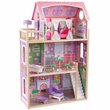 Pemberly Row Contemporary Wood 10 Piece Spacious Dreamy Dollhouse