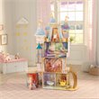 Pemberly Row Modern Wood 10 Piece Princess Royal Celebration Dollhouse