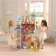 Pemberly Row Modern Wood 10 Piece Princess Royal Celebration Dollhouse