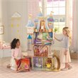 Pemberly Row Modern Wood 10 Piece Princess Royal Celebration Dollhouse