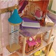 Pemberly Row Modern Wood 10 Piece Princess Royal Celebration Dollhouse