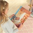 Pemberly Row Modern Wood 10 Piece Princess Royal Celebration Dollhouse