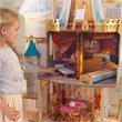 Pemberly Row Modern Wood 10 Piece Princess Royal Celebration Dollhouse