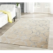 Pemberly Row Contemporary Wool Rug - 5' x 8' in  Beige Finish
