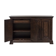 Pemberly Row Medium Brown Buffet with French & English Dovetail Construction