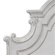 Pemberly Row Contemporary Magnolia Manor White Queen Panel Bed