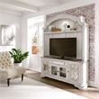 Pemberly Row Contemporary Magnolia Manor White Entertainment Center
