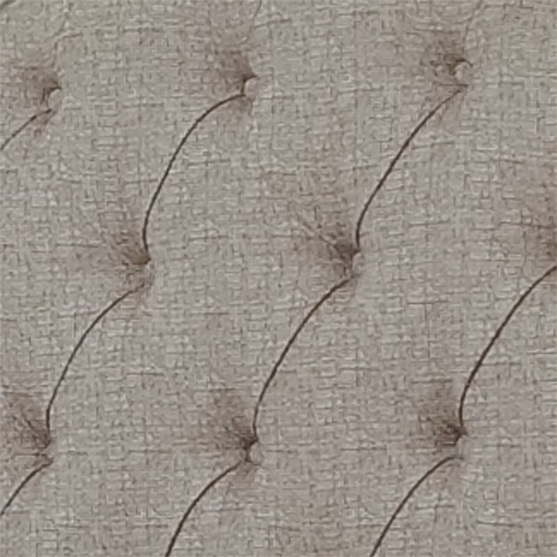 Pemberly Row Magnolia Manor White King Uph Panel Headboard - Engineered Wood