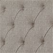 Pemberly Row Magnolia Manor White King Uph Panel Headboard - Engineered Wood