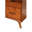 Pemberly Row Mid-Century Multi-Function Chest in Acorn (Brown)
