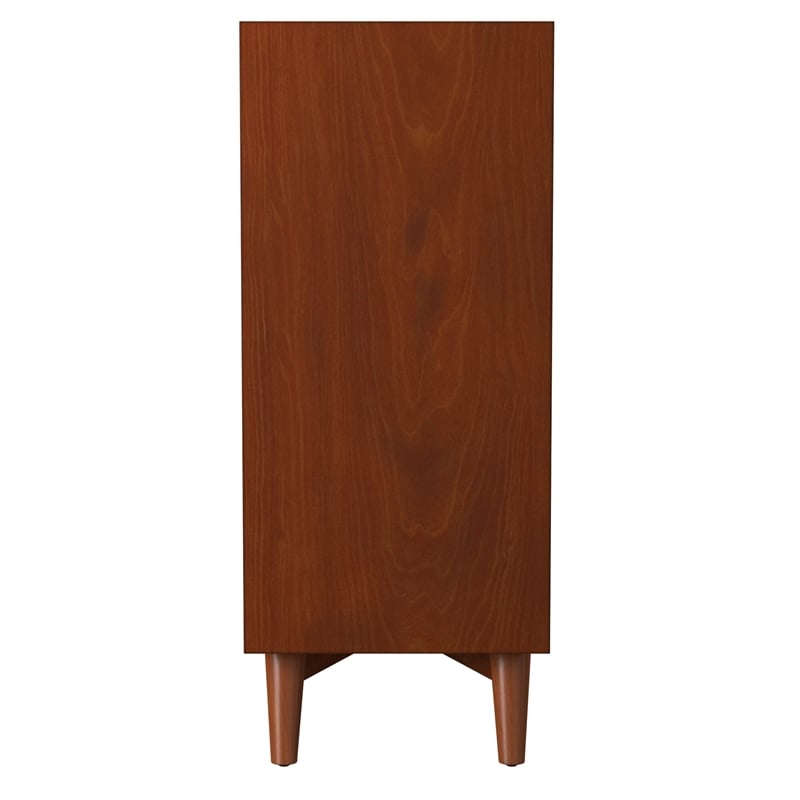 Pemberly Row Mid-Century Multi-Function Chest in Acorn (Brown)