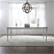 Pemberly Row Contemporary Magnolia Manor Long Rectangular Leg Table